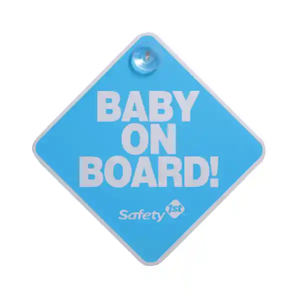 Safety 1st Letrero Baby On Board Azul