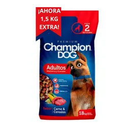 Champion Dog Alimento Para Perro Premium Adultos