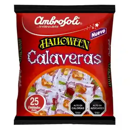 Ambrofoli Gomas Dulces Calavera Twins