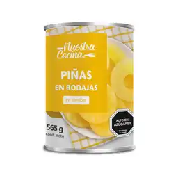 Nuestra Cocina Piñas en Rodajas