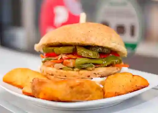 Hamburguesa de Garbanzos