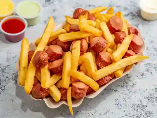 Salchipapas Medianas