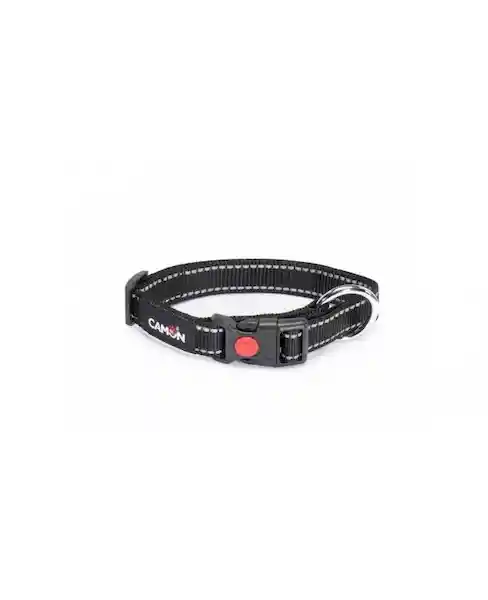 Camon Collar Reflectante Color Negro Talla L