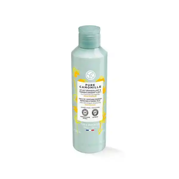 Yves Rocher Leche Desmaquillante y Tónico Calmante 2 en 1 200 mL