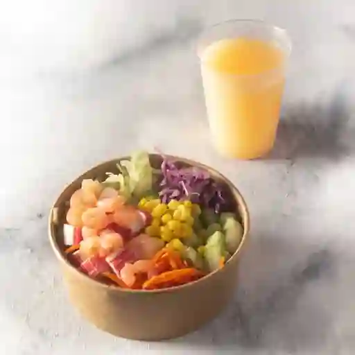 Kombi Salad + Vaso de Jugo