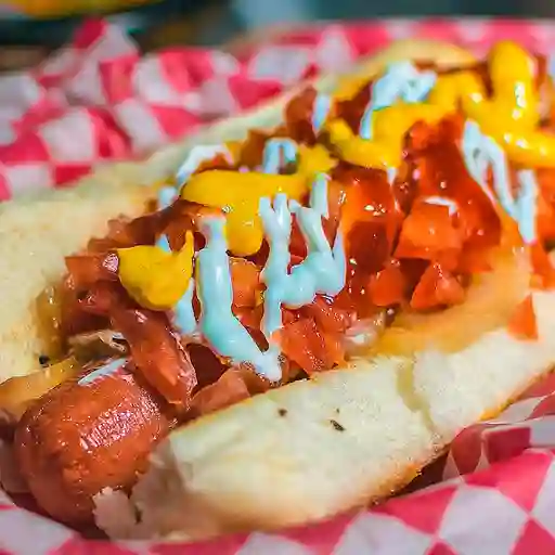 Hot Dog con tomate