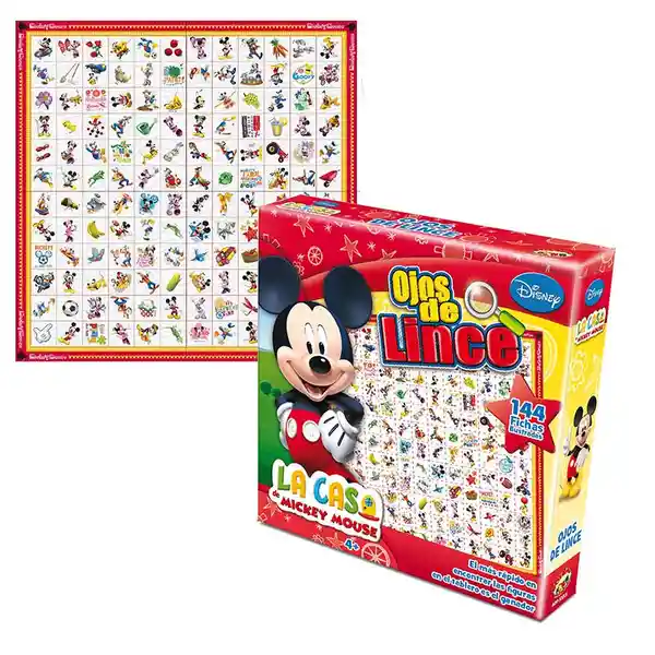 Juego de Mesa Ojo de Lince Mickey