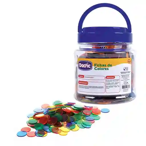 Juego Didáctico Ficha Color