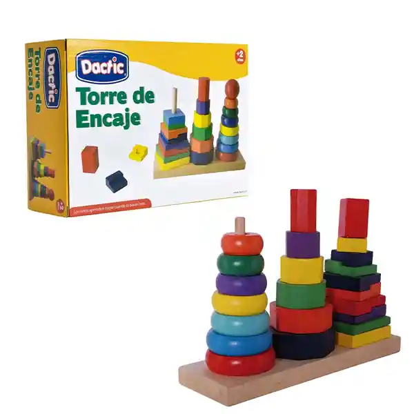 Torre Juego Didáctico Encaje