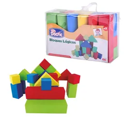 Juego Didáctico Bloque Lógico Colores