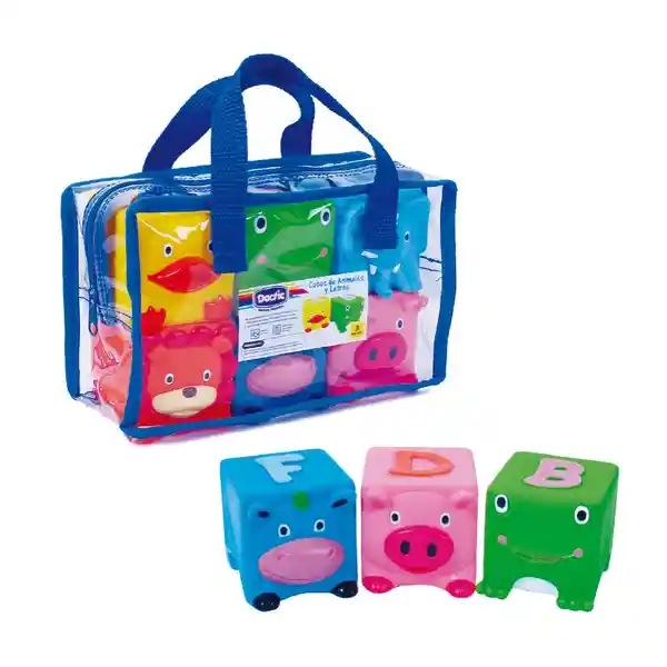 Juego Didáctico Cubo Animal