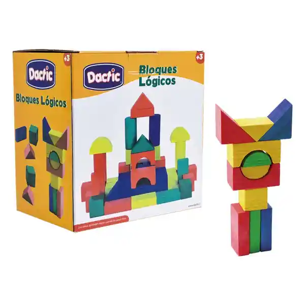 Juego Didáctico Bloque Lógico Color