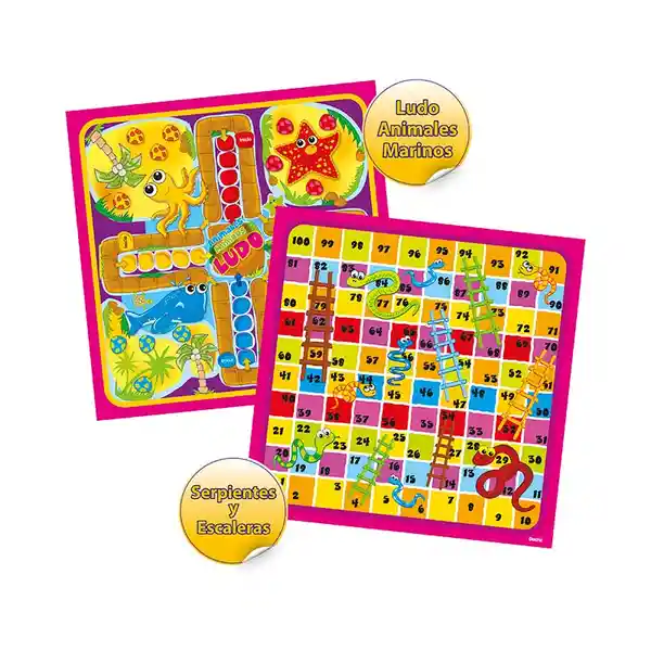 Juego Didáctico Ludo