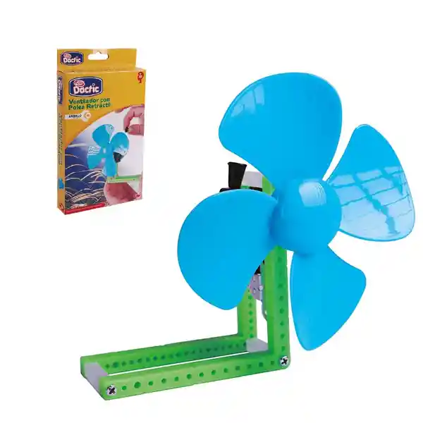 Ventilador Con Polea Retráctil