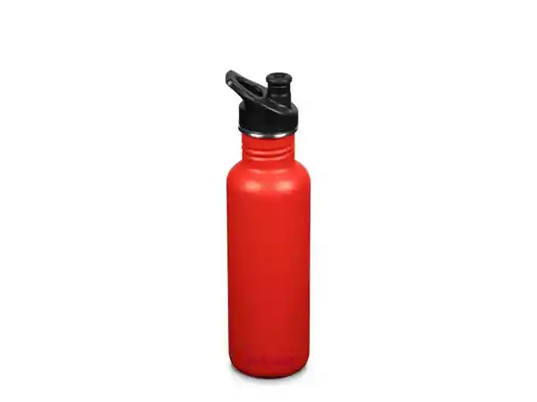 Klean Kanteen Botella Narrow Classic Bottle w Sport Lily Red