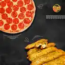 Pizza Familiar con Cheesesticks