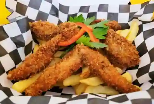 Filetitos de Pollo a la Broaster