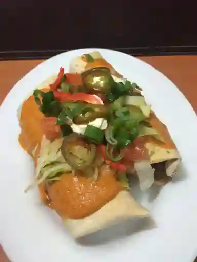 Porcion Enchiladas de Cerdo 2 Und