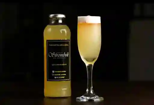 Botella Pisco Sour Artesanal de 1/2 Lt