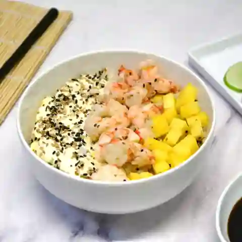 Arma Tu Sushi Salad de Langostinos