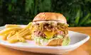 Tasty BIG Burger & Papas