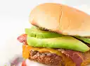 Cheddar Avocado Burger