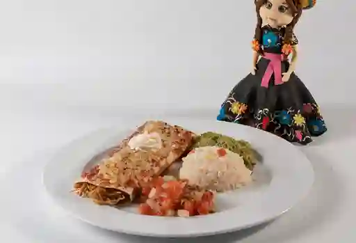Burrito Mexicano Pollo