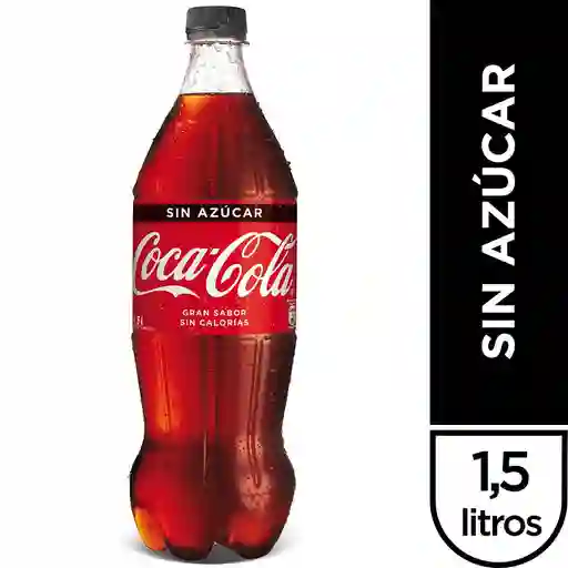 Coca Cola Sin Azúcar 1,5 Lts