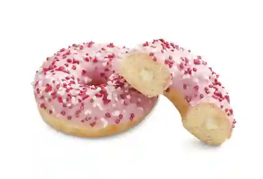 Donut Pink White