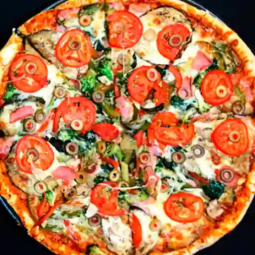 Combo Mediano Pizza Vegetariana
