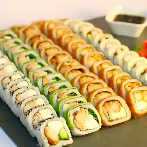 Tabla Sushi Ikki 60 Pz