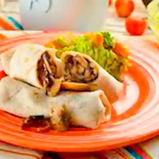 Burrito de Champiñones Apanados