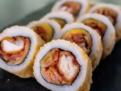 Roll de Pollo y Tocino