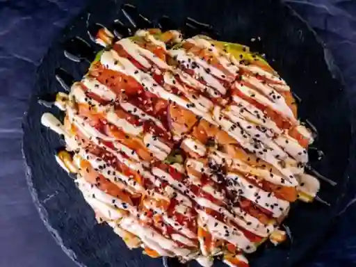 Sushi Pizza de Salmón