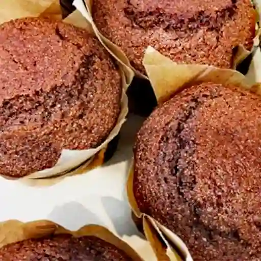 Muffin Integral de Cacao y Naranja