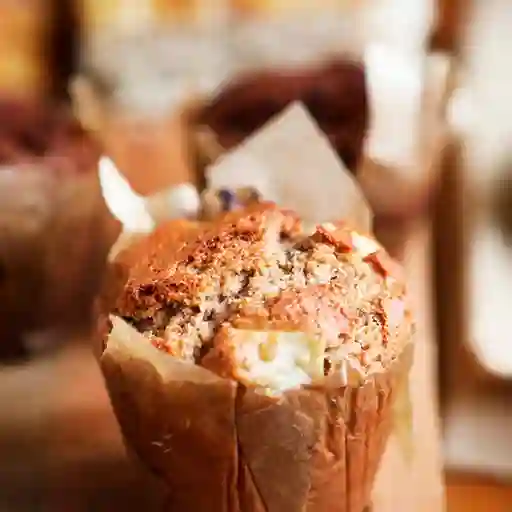 Muffin Integral con Manzana y Canela