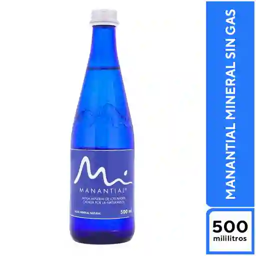 Manantial Mineral Sin Gas 500 ml