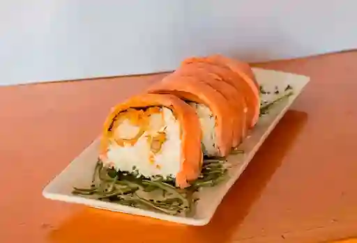 Sushi Envuelto en Salmón sin Arroz