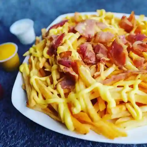 Papas Bacon Cheese Medianas	