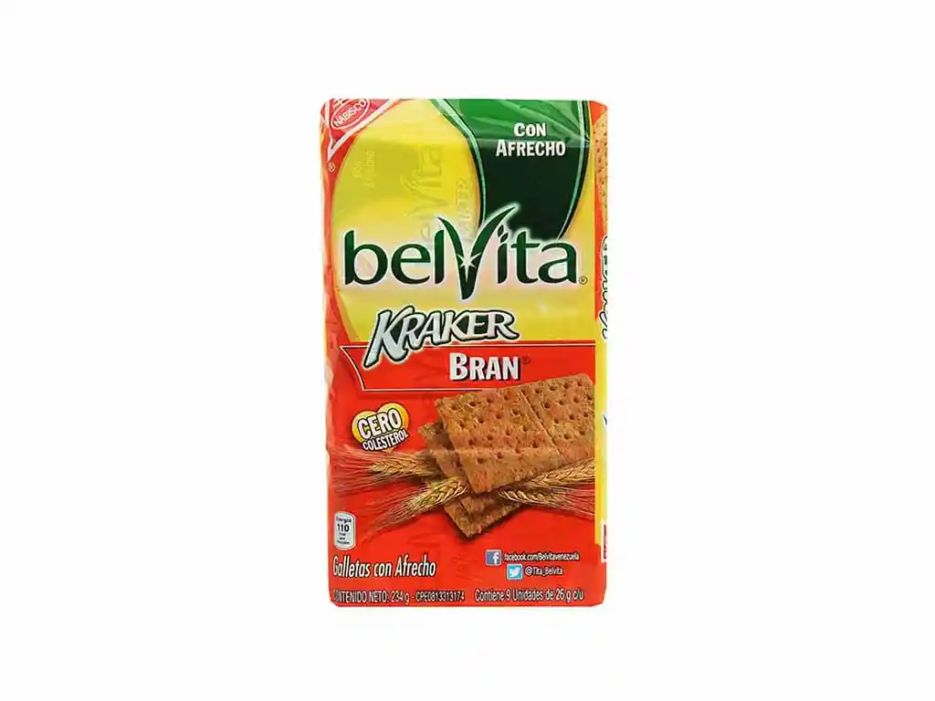 Belvita Kraker Galletas con Afrecho