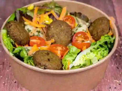 Ensalada con Falafel