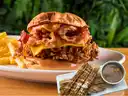 Bacon Chicken & Papas + Churros