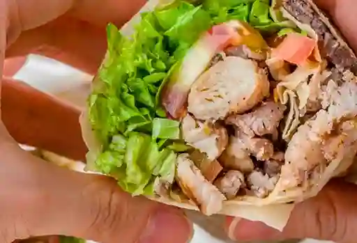 Shawarma Mixto Vegano