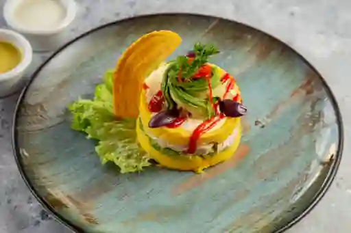 Causa Limeña de Pollo