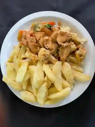 Pollo a la Papa