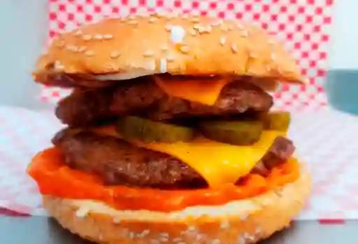 American Burger Doble