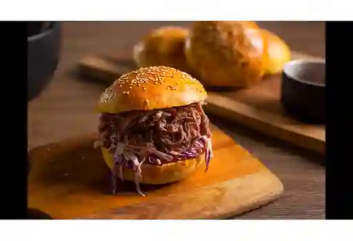 Hamburguesa con Carne Desmechada Promo