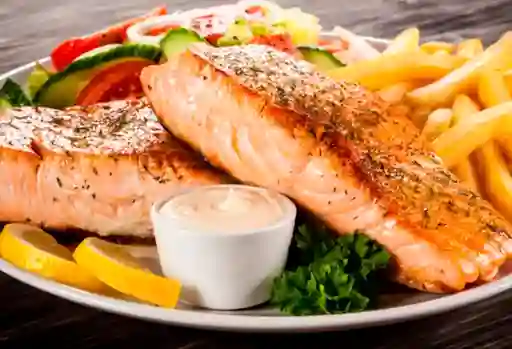Salmón Frito