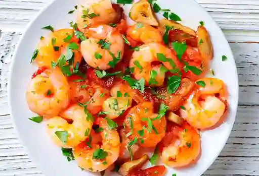 Camarones al Ajillo
