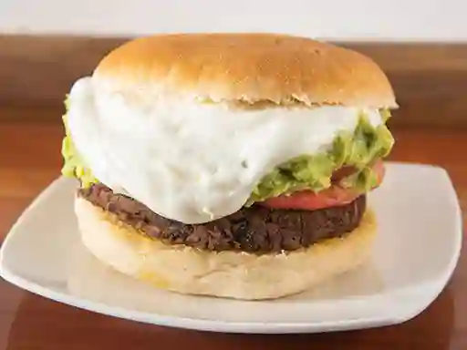 Sándwich de Hamburguesa Vegetariana Italiana